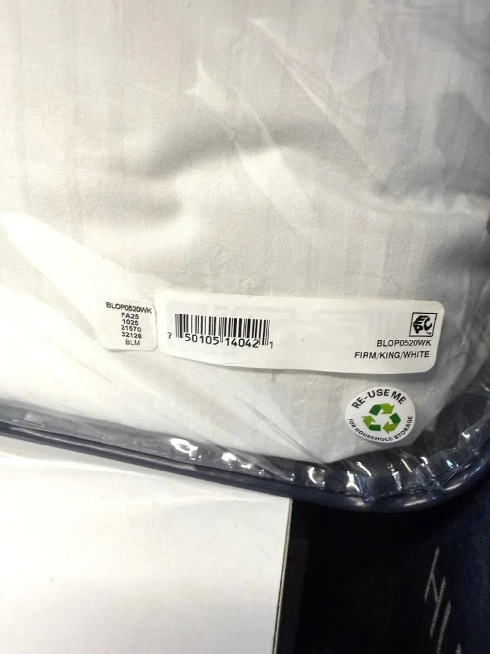 My Primaloft Asthma & Allergy Friendly Down Alternative Firm Pillow - King Size